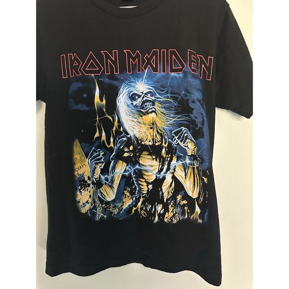 Iron Maiden Vintage Band Tee size Small - Picture 3 of 6